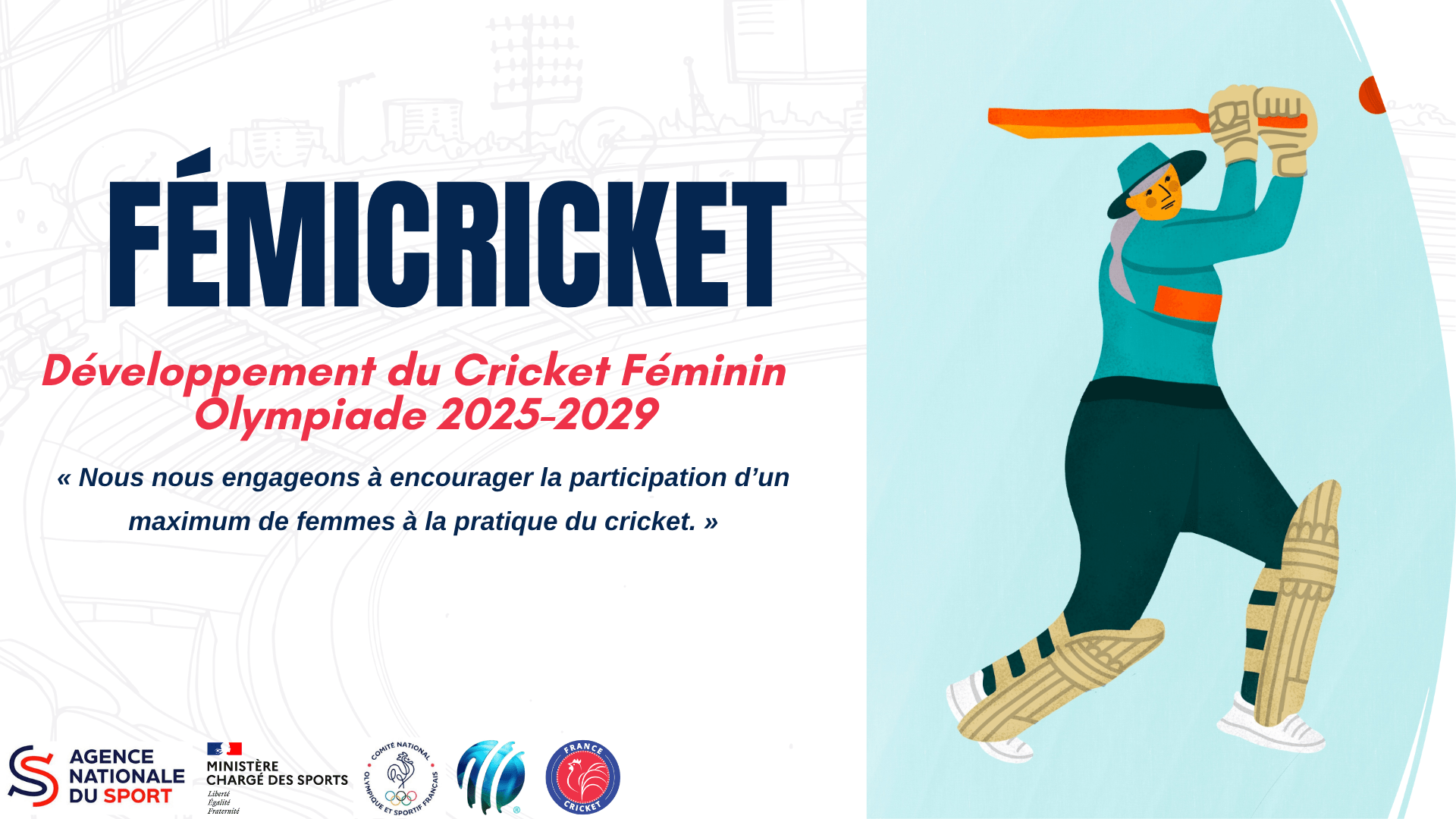 🇫🇷🏏 FÉMICRICKET EST LANCÉ ! 🏏🇫🇷