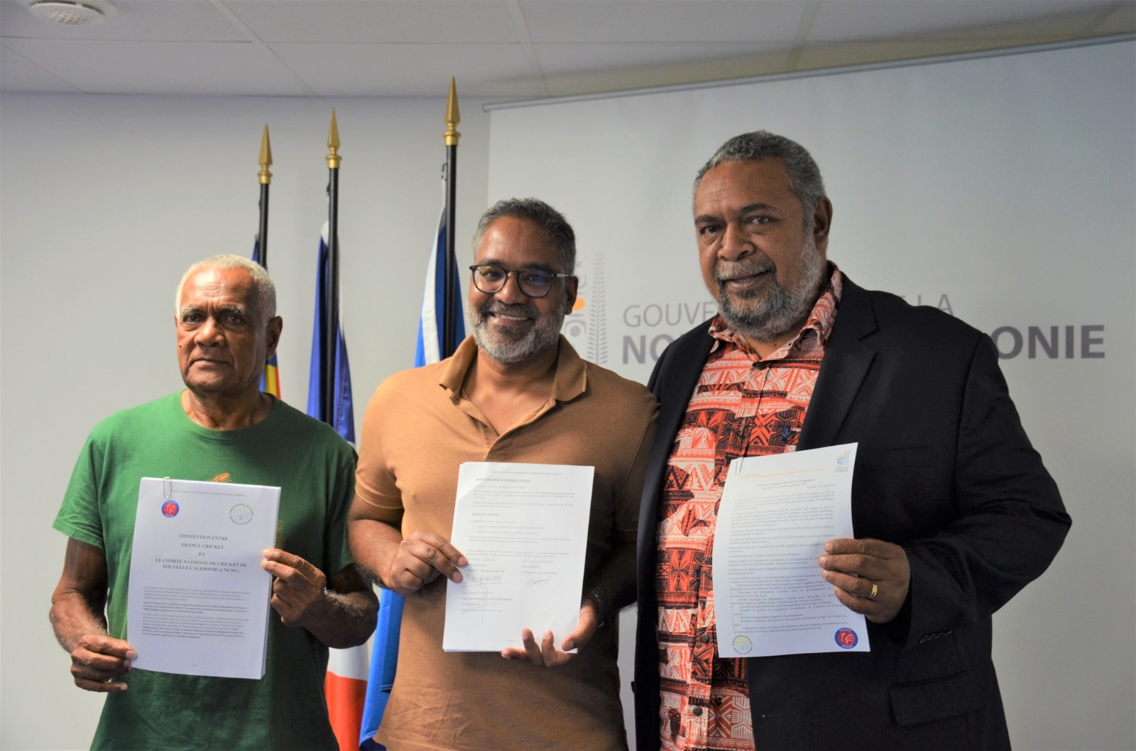 France Cricket et le Comité de Cricket de Nouvelle-Calédonie concluent un Partenariat Stratégique